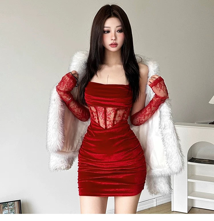 Anniversary Christmas red collection
