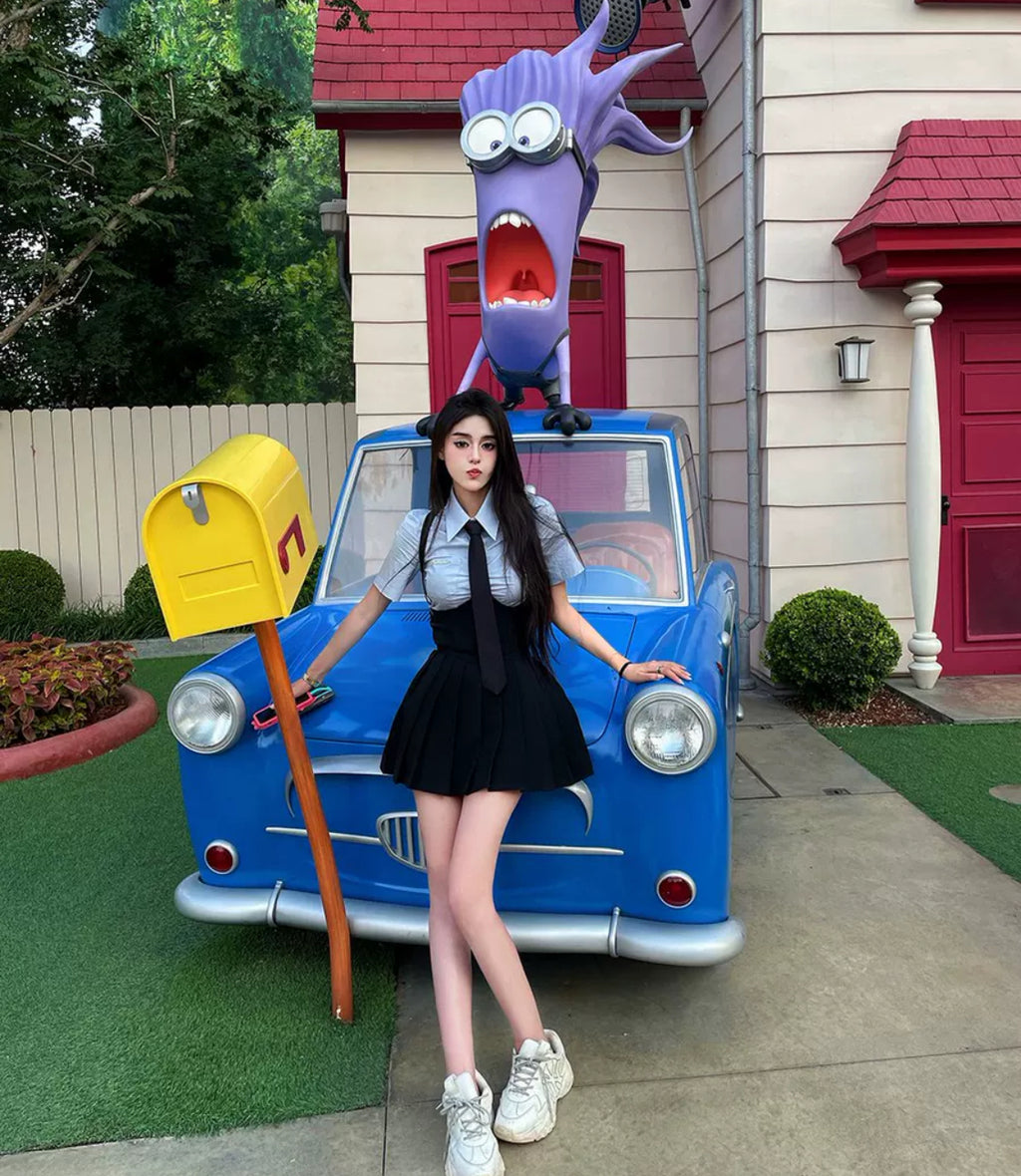 Asian girls school set